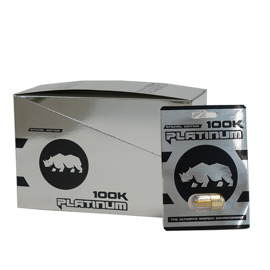 Rhino |  Platinum 100K Single 20 Pills Pack