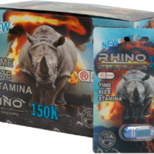 Rhino Extreme 150K Single - Men’s Wellness Supplement (20 Pills)