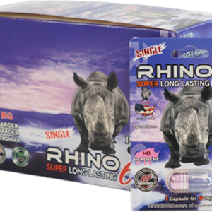 Rhino Power 69 1000K Single - Men’s Wellness Supplement (20 Pills)