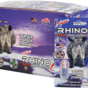 Rhino Power 69 2000K Double - Men’s Wellness Supplement (40 Pills)